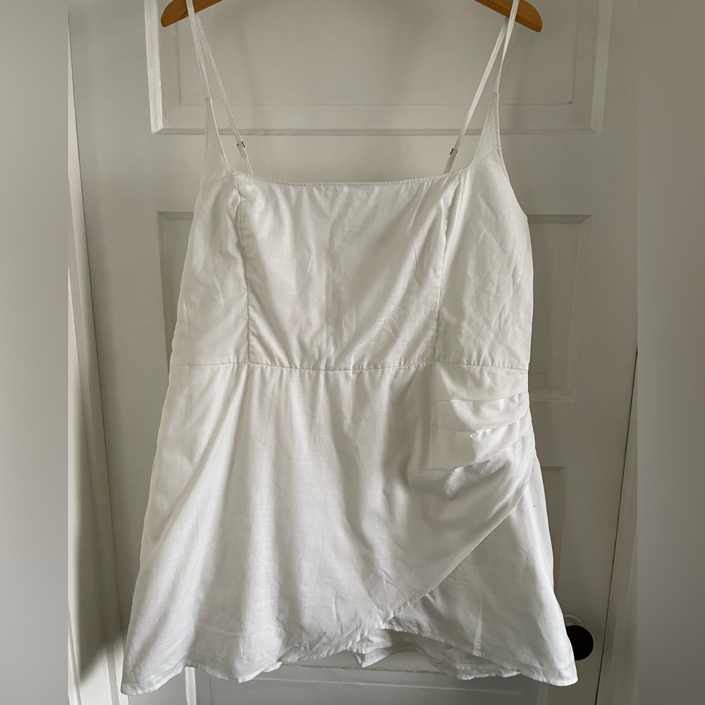 NWT White Abercrombie Lightweight Summer Dress